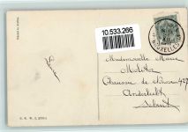 Serie 2773- 1 - Bonne Annee - Frau mit Monokel BKW