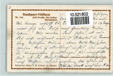 Nr. 152 - Fritz Boehle, der heilige Hieronymus Kunstwart Postkarte