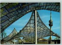 W8000 München Spiele 1972 Olympiapark AK Olympiade