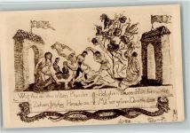Nr. 191 - Albert Welti - sehr gute Erhaltung Kunstwart Postkarte