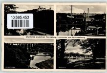 09306 O9290 Rochlitz - Landpoststempel Göhren Muldental Rochsburg Lunzenau Göhrener Brücke Wechselburg
