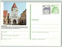 86551 W8890 Aichach a d Paar - Ganzsache