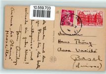 13000 Marseille 1940 - Wappen, Port AK
