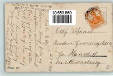 Kinder in Uniform AK Schwarz-Weiß-Rot 1917 Gebrauchsspuren