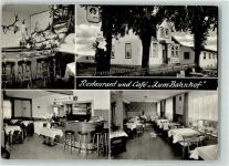 37186 W3413 Moringen - Gasthaus-Cafe Zum Bahnhof Bartresen Gastraum