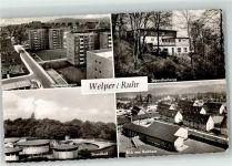 45525 W4320 Welper - Jugendherberge Schwimmbad Hochhausgruppe