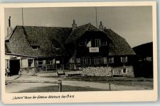 Gaberlhaus Foto AK Hüttenstempel