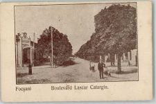 Focsani Gebrauchsspuren Boulevard Lascar Catargiu