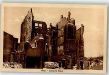 Mitau Jelgava 1917 - Lettische Bank Ruine