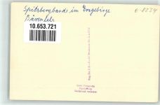 01773 O8242 Bärenfels Foto AK Gasthaus Spitzbergbaude