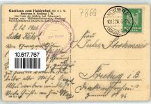 79691 W7861 Neuenweg - Gasthaus zum Haldenhof