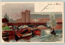 Gruß aus Berlin Kley, H. 1898
