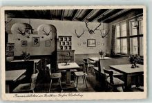 O8320 Bad Schandau Bauernstübchen im Gasthaus Großer Winterberg Ort handschriftlich Hitler