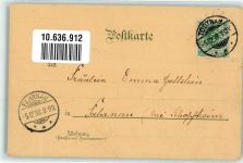 Verlag Metz Schwarzwaldhaus 1898 Lithographie / Mondschein