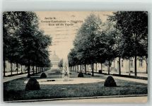 10115 W1000 Wedding 1925 - Virchow-Krankenhaus Hauptallee mit Kapelle