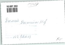 53507 W5487 Dernau , Ahr FOTO KEINE AK Gasthaus Dernauer Hof Ort handschriftlich