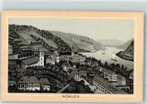 01829 O8306 Wehlen Stadt Lithographie