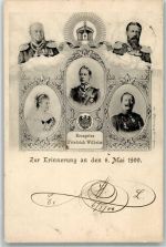 Kronprinz Friedrich Wilhelm Großjährigkeit Adel Preußen 1900