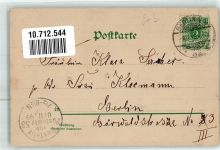 Mohnblumen Vers Guten Abend Blüte mit Menschengesicht 1898 Lithographie / Künstlerkarte