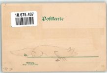 sign. Mailick Fuchs 1899 Lithographie / Künstlerkarte