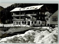 72270 W7292 Buhlbach Foto AK Winter Cafe Pension Rösle