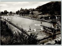 66849 W6790 Landstuhl Foto AK Schwimmbad