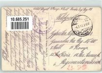 Tschita 1917 Gebrauchsspuren Feldpost WK I An der Turga Nertschinsk Winter