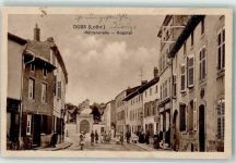 57260 Dieuze Duß 1917 - Mühlstrasse Krankenhaus