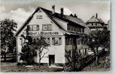 72297 W7291 Besenfeld Foto AK Gasthauspe zum Waldhorn