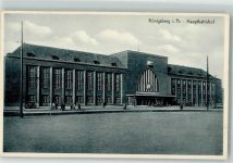Königsberg Kaliningrad Foto AK Hauptbahnhof