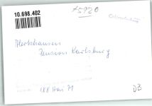 57319 W5920 Alertshausen , Westf FOTO KEINE AK Pension Karlsburg Ort handschriftlich