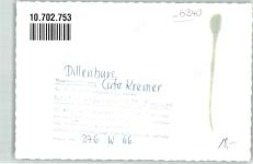 35683 W6340 Dillenburg FOTO KEINE AK Cafe Kremer Ort handschriftlich