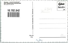 35716 W6344 Steinbrücken , Dillkr Foto AK Pension Karle