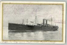 Hamburg-Amerika Linie Hapag Dampfer Hansa 1923 Gebrauchsspuren