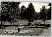53773 W5202 Hennef Sieg Foto AK Minigolf Kurpark
