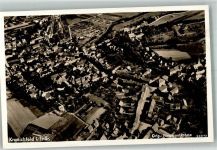 99448 O5305 Kranichfeld 1938 Foto AK Fliegeraufnahme Strähle