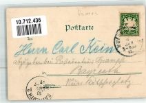 W8000 München Zieher, Ottmar Träume von Bier eines Trinkers Bier 1901 Künstlerkarte