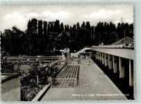 59368 W4712 Werne Foto AK Schwimmbad