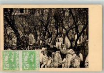 Prag Praha Grabmalgruppe Jüdischer Friedhof 1919