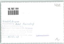 69483 W6948 Siedelsbrunn FOTO KEINE AK Hotel Maienhof Ort handschriftlich