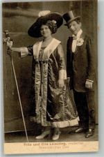 Fritz u. Ella Leissring modernes feinkomisches Duo Theater 1912