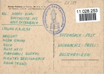 Großer Feldberg - Fernmeldeturm und Stempel Funk