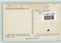 Entree Principale 1930 offiz. AK Ausstellung