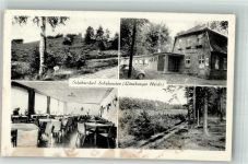 21376 W2125 Salzhausen , Lüneburger Heide Foto AK Gasthaus Schützenhof
