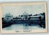 Pavillon Italien 1930, offiz. AK Eckknick Ausstellung