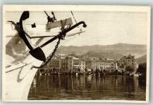 Crikvenica 1951 Foto AK Schiffsanker Hafen