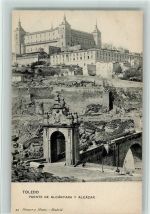 Toledo - Alcantara-Brücke und Alcazar
