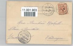 Kind beim Angeln - 1903 AK Angeln