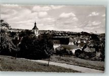 73770 W7306 Denkendorf , Württ - Ortsansicht mit Klosterkirche