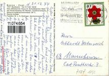71540 W7157 Murrhardt - Hotel Sonne-Post Fachwerkhaus Autos